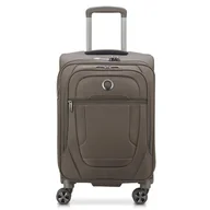 Walizki - Delsey Helium DLX Walizka kabinowa na 4 kółkach 55 cm mokka - miniaturka - grafika 1