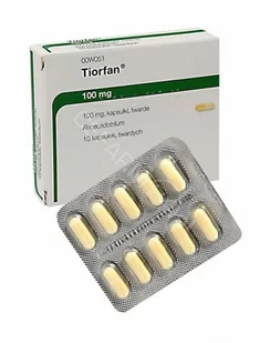 BIOPROJET TIORFAN 100mg 10 szt. - Układ pokarmowy - miniaturka - grafika 1