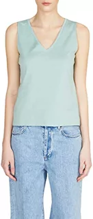 Koszulki i topy damskie - Sisley Womens Tank-TOP 3096LH00F T-Shirt, Aqua 18E, S, Aqua 18e, S - grafika 1