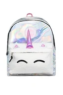 Plecaki - hype Plecak, Jednorożec Borg Opalizujący Srebrny 3D, Jeden rozmiar Unisex Dorosły, Jednorożec Borg Opalizujący Srebrny 3d, Talla única - miniaturka - grafika 1