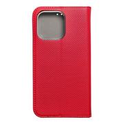 Etui i futerały do telefonów - OEM Kabura Smart Case Book Do Iphone 13 Pro Czerwony - miniaturka - grafika 1