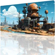 Podkładki pod mysz - PODKŁADKA POD MYSZ MYSZKĘ Planeta AI 90x40 TILT XL Prezent Wytrzymała XXL - miniaturka - grafika 1