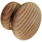 Zawiasy, okucia i inne akcesoria - Gałka meblowa S87 JESION Ø35 mm surowy - miniaturka - grafika 1