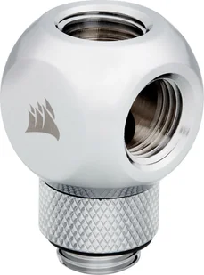 Corsair Rozgałęziacz Hydro X Series XF Rotary Y-Splitter G1/4 Chromowany CX-9055015-WW WAAD-563 - Chłodzenie wodne - miniaturka - grafika 1