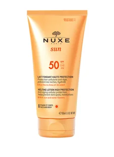 Nuxe Kremowe mleczko do opalania z wysoką ochroną SPF 50 Sun 150 ml 150 ml - Balsamy i kremy do opalania - miniaturka - grafika 2