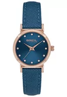 Paski - Breil - Zegarek Bella ze stali dla kobiet, Różowe złoto, niebieski, ONE SIZE, Pasek - miniaturka - grafika 1