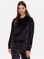 Bluzy damskie - Champion Bluza 116256 Czarny Regular Fit - miniaturka - grafika 1