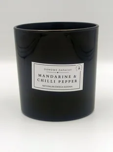 Luksusowa Świeca Zapachowa MANDARINE & CHILLI PEPPER 350 ml - Świece Luksusowa Świeca Zapachowa MANDARINE & CHILLI PEPPER 350 ml - Świece - miniaturka - grafika 1