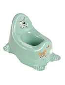 Nocniki - Keeeper Nocnik Adam z funkcją antypoślizgową Funny Farm zielony - miniaturka - grafika 1