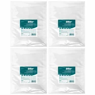 Folia, papier śniadaniowy, serwetki - 4x Mocne Worki do Pakowania Próżniowego Żywności PA/PE Sillar 50szt 20x25cm - miniaturka - grafika 1