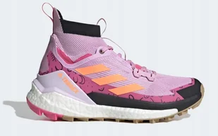 Buty Damskie trekkingowe Terrex Free Hiker Hiking różowe GZ0688 r. 36 2/3 - Buty trekkingowe damskie - miniaturka - grafika 1