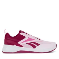 Buty dla dziewczynek - Sneakersy Reebok NANO PLAY 100209273 Różowy - miniaturka - grafika 1