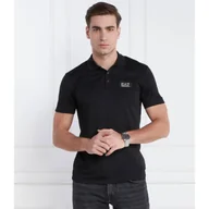 Koszule męskie - EA7 Polo | Regular Fit - miniaturka - grafika 1