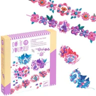 Biżuteria dla dzieci - Zrób to sam Djeco - 4 bransoletki przyjaźni - miniaturka - grafika 1