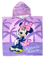 Okrycia kąpielowe dla dzieci - Ponczo kąpielowe Disney Myszka Minnie 60 x 120 cm - miniaturka - grafika 1