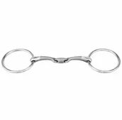 Akcesoria jeździeckie - SPRENGER Wędzidło zwykłe, podwójnie łamane 14 mm SATINOX - miniaturka - grafika 1