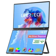 Monitory - UPERFECT Delta Max 18,5 cali, ekran IPS 1920*1080, częstotliwość odświeżania 100Hz - Czarny - miniaturka - grafika 1
