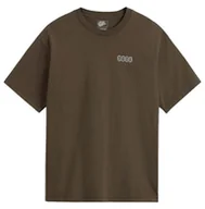 Koszulki męskie - T-shirt Męski VANS Earthbound Loose Fit SS Coal Brown VN000RD6EMP1 L - miniaturka - grafika 1