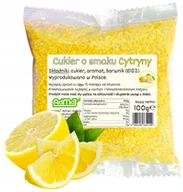 Cukier i słodziki - Cukier Kolorowy Do Waty Cukrowej Cytryna Żółty 100g Saszetka Cytrynowy - miniaturka - grafika 1