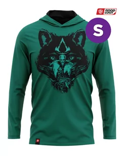 Good Loot Assassin's Creed Valhalla Fenrir Hooded T-Shirt - rozmiar S - Gadżety dla graczy - miniaturka - grafika 1