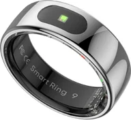 Smartband - Smart RING PRO srebrny, zmierz stres, bicie serca, monitor. snu, roz .12, Powerton - miniaturka - grafika 1