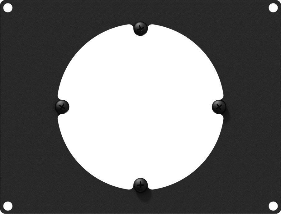 Caymon CASY304/B Zaślepka z otworem na panel naścienny o szerokości 3 modułów