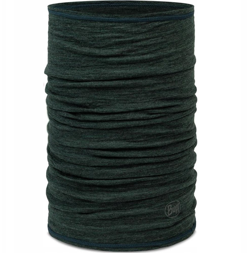 Bandana BUFF MERINO LIGHTWEIGHT MULTISTRIPES FOREST