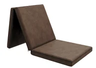 Materac turystyczny 80x200x9 rozkładany Kolor: Brązowy