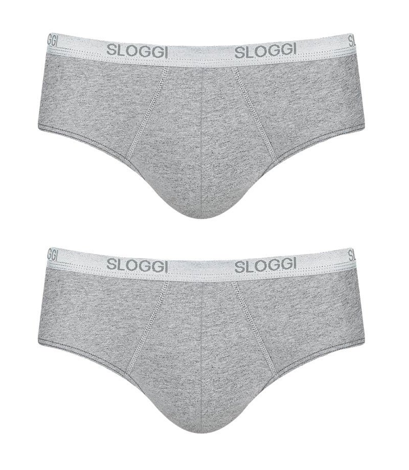 2 X Majtki Męskie Sloggi Men Basic Midi 2P-L