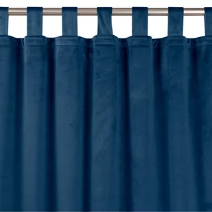 Zasłona VILA kolor indygo styl klasyczny szelki 10 cm velvet 400x225 homede - CURT/HOM/VILA/VELVET/TAB/INDYGO/400x225 - Zasłony - miniaturka - grafika 1