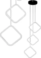 Lampy sufitowe - Lampa wisząca MAXXLLC LAMPA SUFIT RING PLAFON kwadrat żyrandol LED - miniaturka - grafika 1