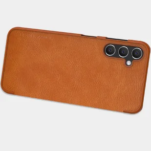 Nillkin Qin Leather etui skórzany pokrowiec z klapką portfel brązowe - Portfele - miniaturka - grafika 10