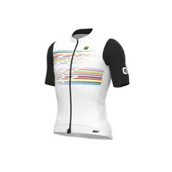 Koszulki rowerowe - Koszulka rowerowa męska Alé Maglia MC Logo - miniaturka - grafika 1