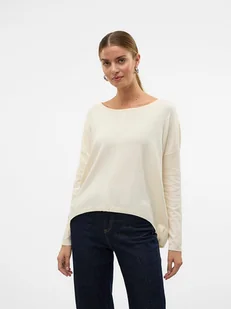 Vero Moda Sweter w kolorze kremowym - Swetry damskie - miniaturka - grafika 1