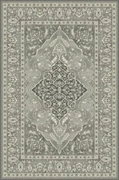 Dywan wełniany Agnella Isfahan Leyla grafitowy 240x340 cm 24H - Dom i wnętrze OUTLET - miniaturka - grafika 1