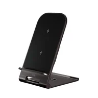 Ładowarki do telefonów - Allity ładowarka bezprzewodowa AWC-100-15W grafitowa - miniaturka - grafika 1