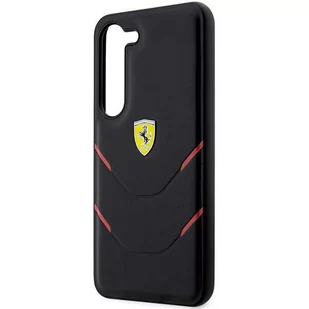 Ferrari FEHCS23SPBAK S23 S911 czarny/black hardcase Hot Stamp Lines - Etui i futerały do telefonów - miniaturka - grafika 6