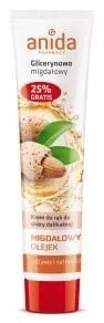 ANIDA ANIDA Krem do rąk glicerynowo-migdałowy 125 ml 7052287 - Olejki i oliwki do paznokci - miniaturka - grafika 1