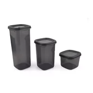 Pojemniki kuchenne - Plastikowe pojemniki zestaw 18 szt. – Hermia - miniaturka - grafika 1