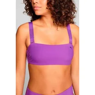 Stroje kąpielowe - Góra od bikini Bandeau w kolorze fioletowym - miniaturka - grafika 1