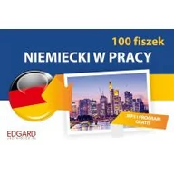 Książki do nauki języka niemieckiego - Niemiecki w pracy 100 Fiszek - miniaturka - grafika 1