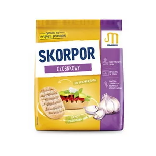 Mamut SKORPORY CZOSNKOWE 200 G zakupy dla domu i biura 39535463 - Pieczywo chrupkie - miniaturka - grafika 1