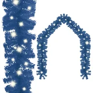 Oświetlenie świąteczne - vidaXL Lumarko Girlanda świąteczna z lampkami LED, 20 m, niebieska 329194 - miniaturka - grafika 1