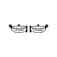 Klocki hamulcowe - Klocki hamulcowe EBC FA419 Blackstuff Aramid Brake Pad z ABE do Suzuki GSX-R GSR DL V-Strom ABS 600 - 1300 ccm Bj. 2006 - 2022 - miniaturka - grafika 1