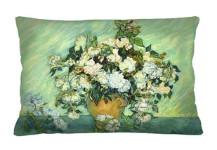Poduszka - Elegance Print Róże (Van Gogh) 40 x 60 cm - Poduszki dekoracyjne - miniaturka - grafika 1