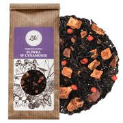 Herbata - Herbata czarna smakowa Śliwka w Cynamonie 100g Lile P29988 - miniaturka - grafika 1