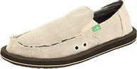 Espadryle damskie - Sanuk Męskie buty męskie Hemp Slip On espadryle, kość słoniowa - naturalny - 38 EU - miniaturka - grafika 1