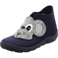 Kapcie damskie - Superfit Chłopięce kapcie Happy Octi, Niebieski, szary 8100, 23 EU Weit - miniaturka - grafika 1