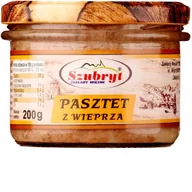 Pasty warzywne - Pasztet z wieprza 200 g Szubryt - tradycyjny smak domowy - miniaturka - grafika 1