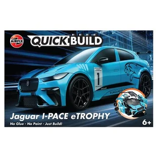 Samochód AIRFIX Quickbuild Jaguar I-PACE eTROPHY J6033 - Samochody i pojazdy dla dzieci - miniaturka - grafika 1